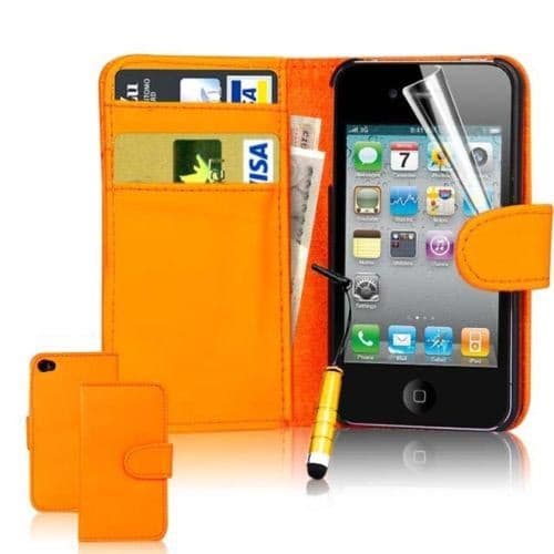 iPhone 4 / 4S Wallet Folio Case Cover